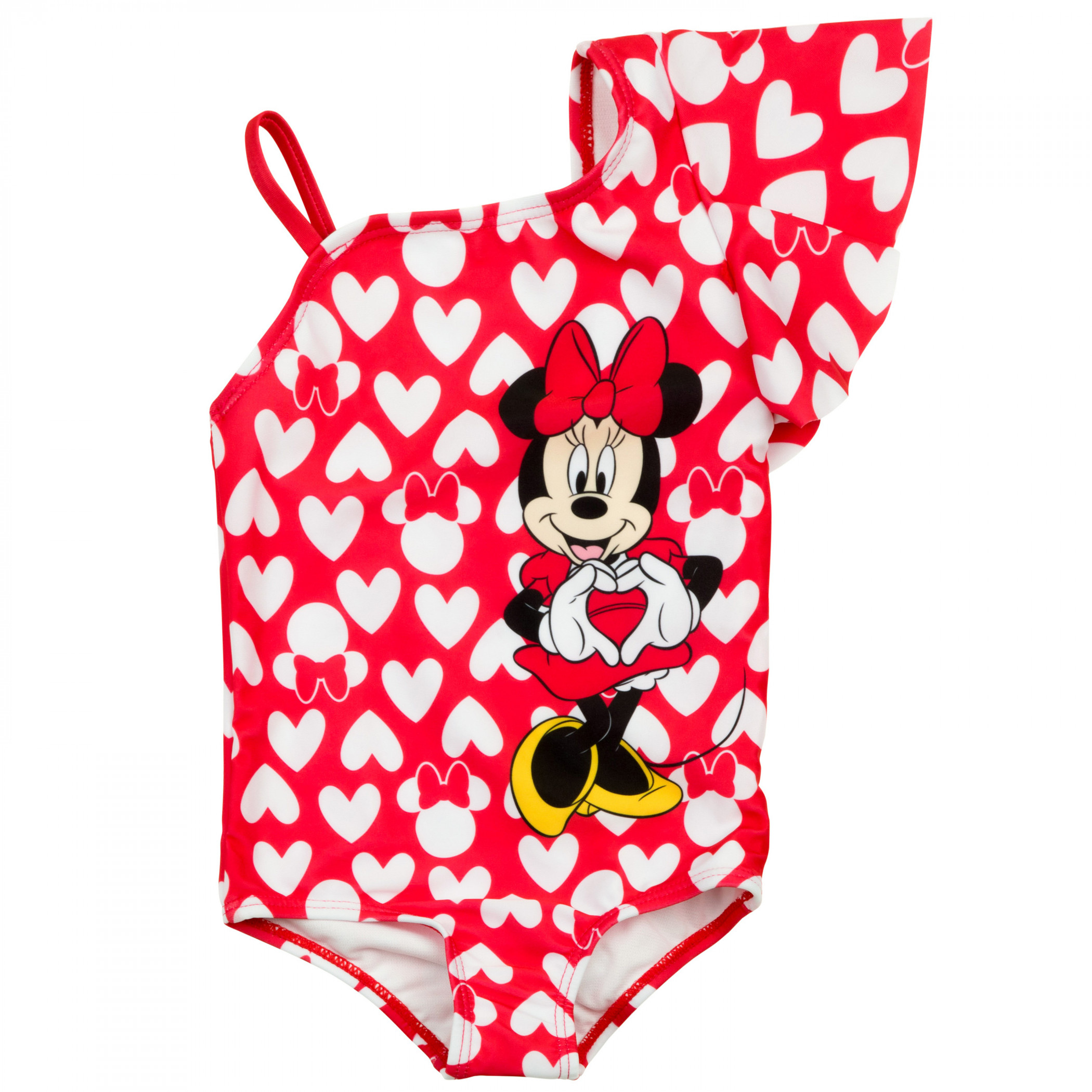 Minnie Mouse Lots of Hearts Infant One-Piece Swimsuit